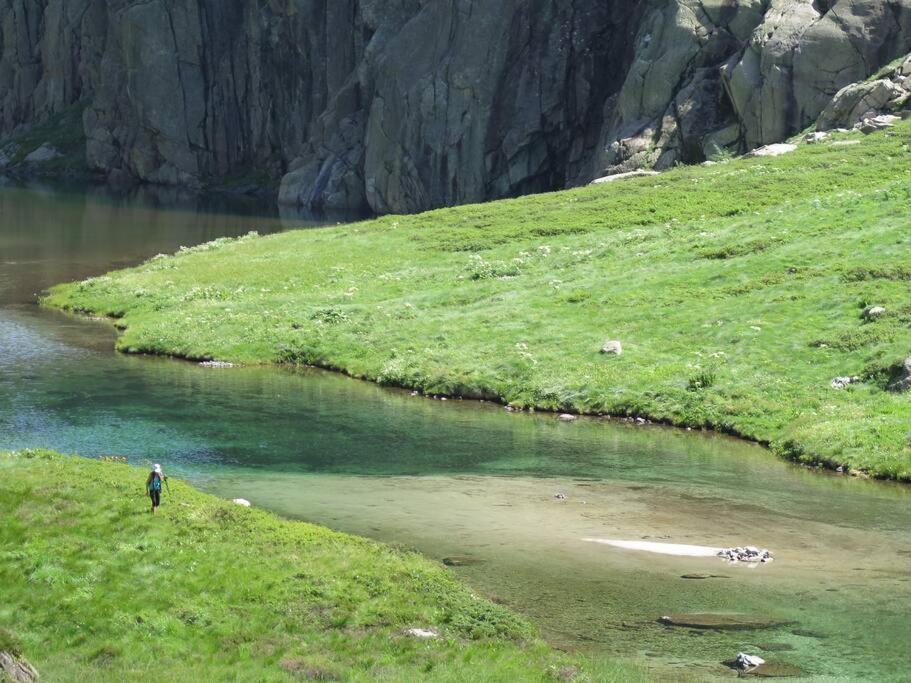 "Le Desman" Confortable T2 A La Montagne Face Aux Thermes Rando, Cure Aulus-les-Bains Extérieur photo